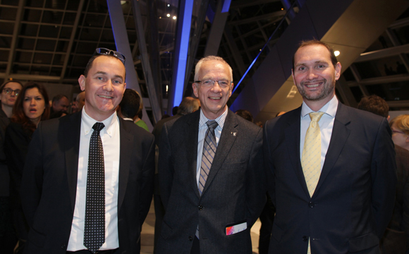 20. Bertrand Martelet (EDF), Serge Point, président de l’IHEDN région Lyonnaise et  Olivier Guerand (EDF) 