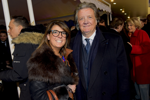 2. Gérard Ravouna, président des industries de l’habillement et sa fille Morgane (Groupe Catedral)