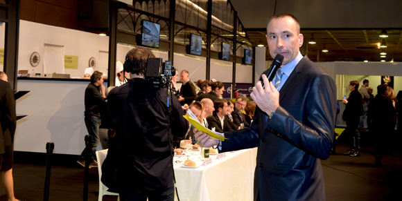 23. Le jeune marié Eric Limoncini, monsieur loyal du concours