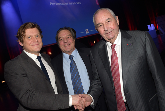2. Benoît Thieulin, président du conseil national du numérique, François Turcas , président de la CGPME Rhône-Alpes et Jean-Paul Mauduy, président de la CRCI