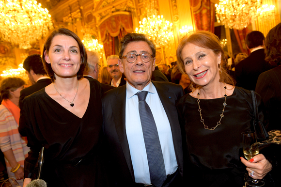 29. Karine Dognin-Sauze, vice-présidente du Grand Lyon, Fernand Galula (Immogal) et Geneviève Watine