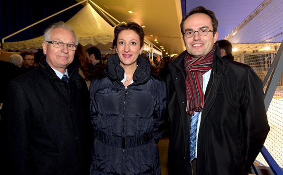 31. Claude Laval (Garage Laval), Carole Peyrefitte (Peyrefitte Esthétique) et Sylvain Massardier (CNPA)
