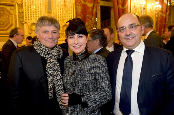 32. Olivier Delorme, président du Groupe Delorme Automobiles, son épouse Catherine et Franck Suiffet (Delorme Automobiles)