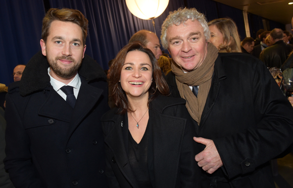 36. Noël Thiefine (FNTV Rhône-Alpes), Valérie Fallion (Effet Papillon) et Jean-Louis Joly, DG du Medef Lyon-Rhône