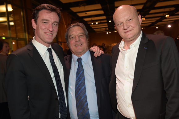 41. Michel Havard, François Turcas et Jacques Studer, vice-président de l’URSSAF