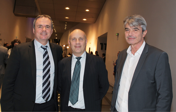 45. Thierry Piron (EDF), Franck Loiseley (Satimlban EDF) et Joël Lespinas (EDF)