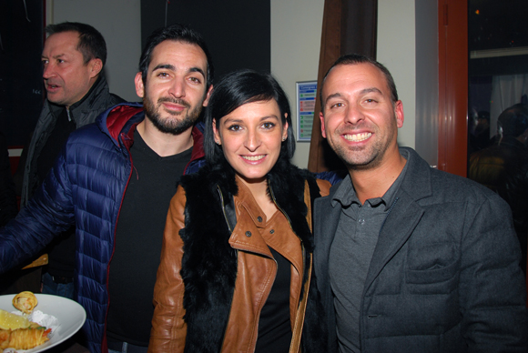 5. Didier Lacouture (L’Axe), Aurélie et Maxime Lavorel (L’Horloge)