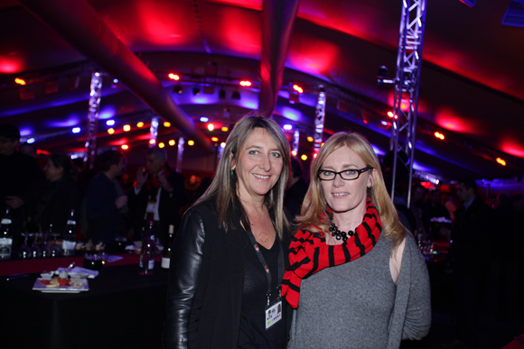 7. Catherine Arbaud (LOU Rugby) et Virginie Plaz, directrice de Nissan groupe Bernard  