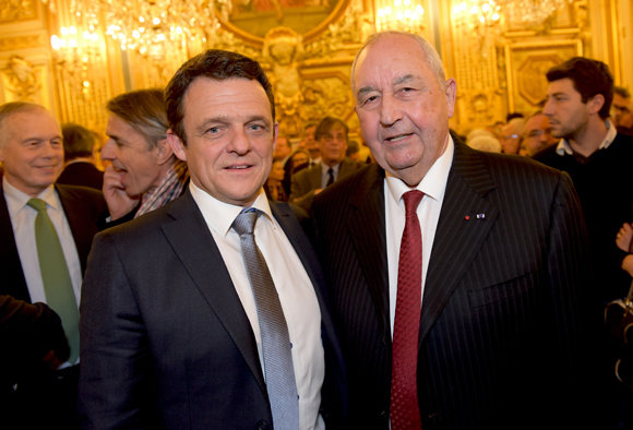 7. Laurent Fiard, président du Medef Lyon et Jean-Paul Mauduy, président de la CRCI