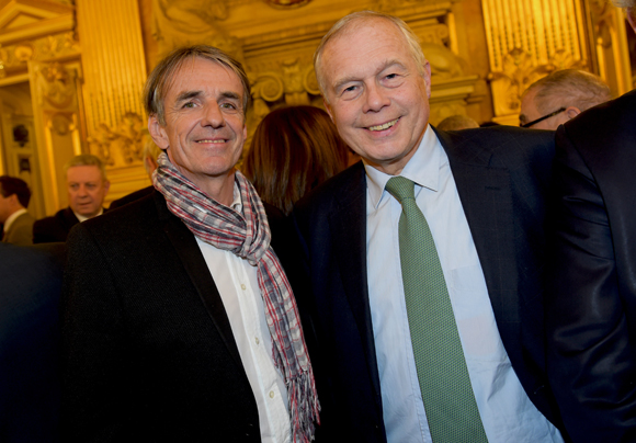 8. Bruno Rousset, président d’April et Bernard Gaud, président du MEDEF Rhône-Alpes