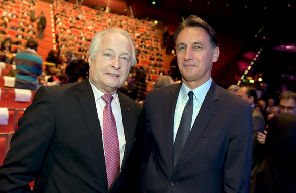 9. Jean-François Roubaud, ancien président de la CGPME et christophe Gruy, président du Groupe Maïa