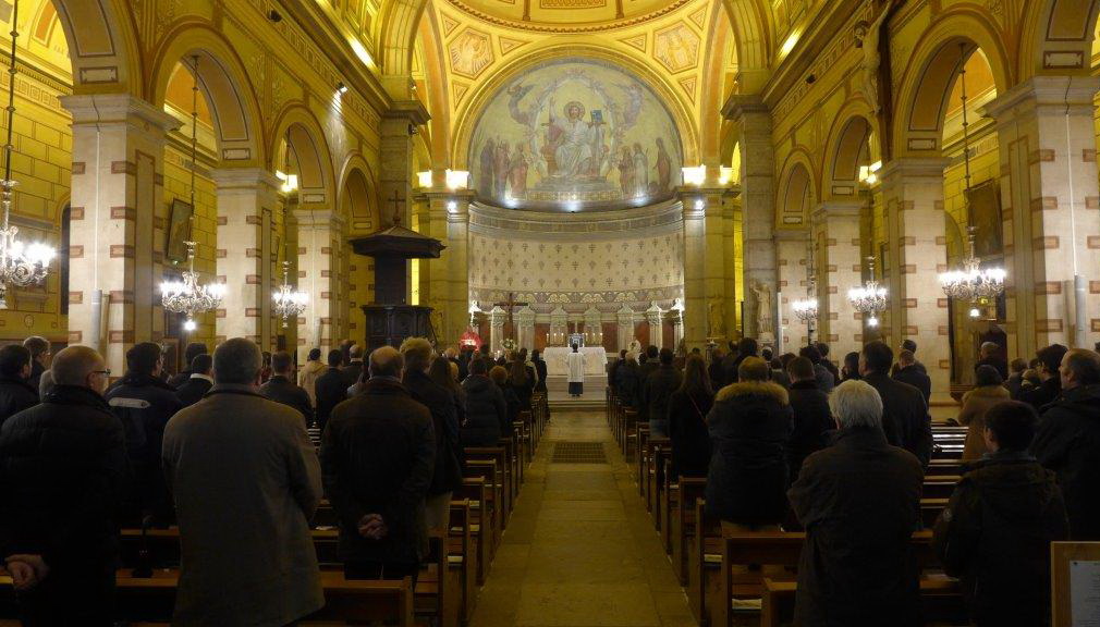 La messe anniversaire de Louis XVI très suivie à Lyon