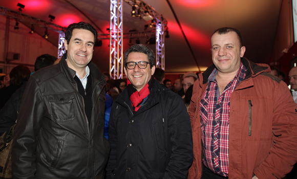 1. Philippe Gippet (Eiffel Industrie), Gilles Chanson et Yannick Coquerelle (Altead)