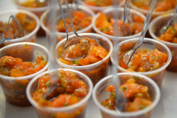 17. Sauce chilienne pebre, à base de tomates et herbes fraiches