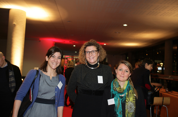 18.Julie Verles (Page Personnel), Estelle Perchere (Sub de Com groupe Idrac) et Lucile Magnoler (Mairie du 2°) 