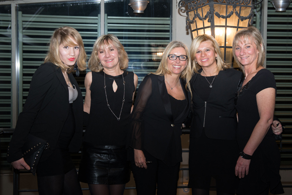 6. Mina, Corinne Berthaud, Flora De Bellini (Boutique De Bellini), Valérie Aubrun et Cathy Loeuillet 