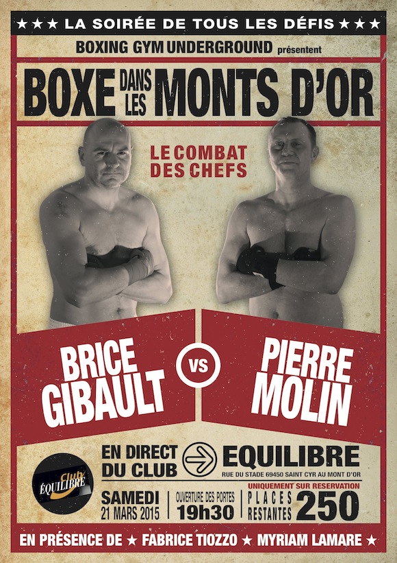 Team Boxing Underground. Les chefs enfilent les gants au Club Equilibre