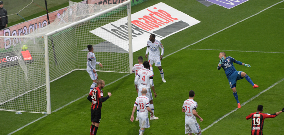 Les tribunes VIP d’OL-Nice
