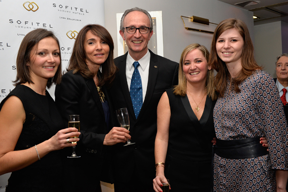 13. Crystelle, Samira, Jacques Bourguignon, Camille et Morgane (Sofitel)