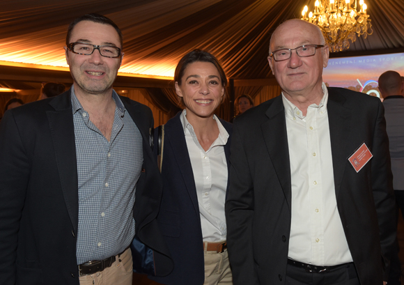 14. Stéphane Guignard (ARAS), Aude Bonnell et Michel Glenat (Transports Collard Glenat Chimie)