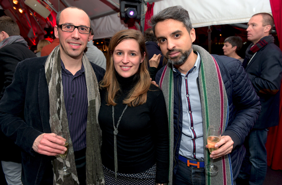 16. Cédric Sachet (La Régate), Axelle Appolonio (Automotion) et Romain Simonetti (La Régate)