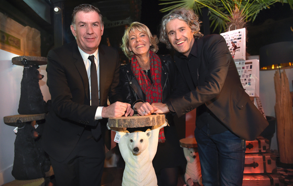 19. Nicolas Winckler (Lyon People), Sandrine Pouquine (Kare) et Damien Moutard (Lusso)