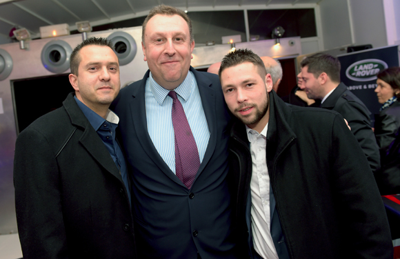 20. David Landrier (Maison Landrier), Jean-Louis Chazet-Chavy (Automotion) et Grégory Chavy (Sivam)