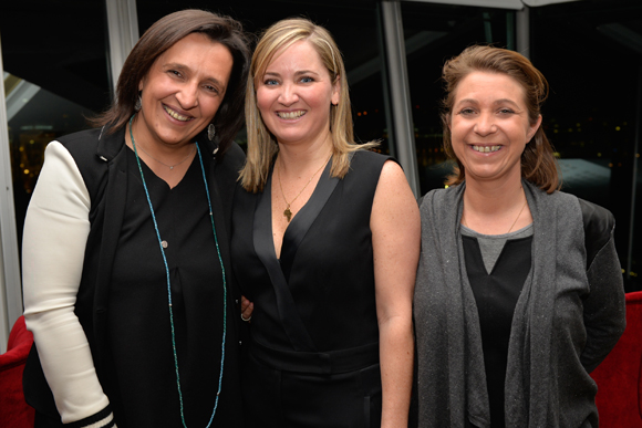 21. Camile entourée de Delphine Cinquin et Karine Benzazou (Ecole Vatel)