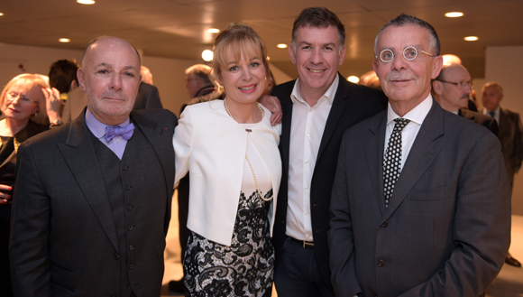 2. Maitre Jean-Claude Anaf, Isabelle Bernard, Nicolas Winckler (Lyon People) et Maitre Jean Martinon