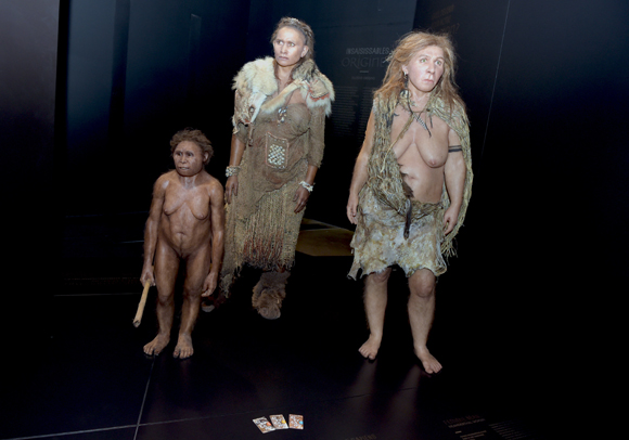 23. Femme Florès, Femme Sapiens et Femme Néanderthalienne