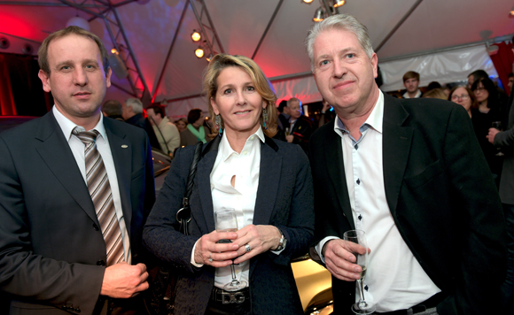 25. José Pinto (Automotion), Jean-Paul Mercier (ClassHotel) et son épouse Joëlle 