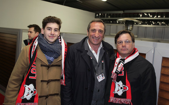 26. Diego Isaac (Navya), Olivier Ferraton (GL Events) et Franck Isaac-Sibille (LOU Rugby)
