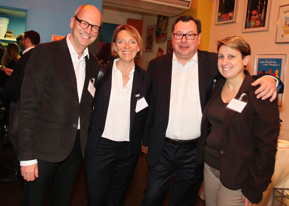 28. Eric et Catherine Gorgeu, Denis et Marie-Françoise Feuillant (Place d’Echange)