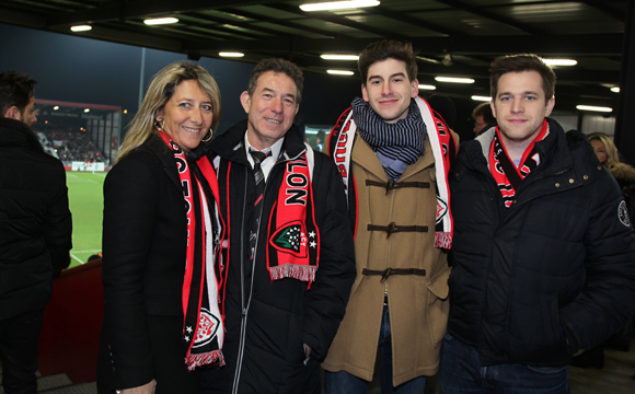 30. Catherine Arbaud (Lou Rugby), Jean-Claude Pietrocolla (Media Sport Promotion), Diego Isaac (Navya) et Benjamin Aggery (EM Lyon) 