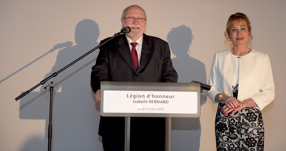 3. Jean-Marc Le Gars, président de la Cour d’Appel administrative de Lyon et Isabelle Bernard