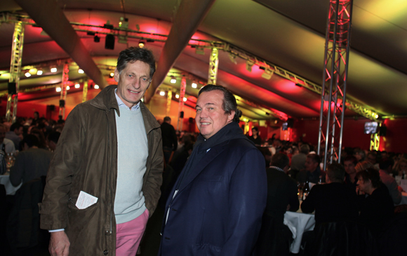 3. Nicolas Tavernost, président de M6 et Olivier Ginon président de GL Events