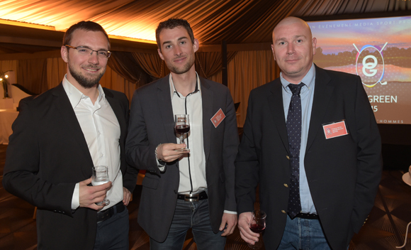 4. Romain Della Nave, Romain Patouillard (Média Sport Promotion) et François Pietri (Nantaise des eaux services)