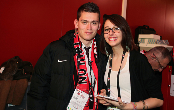 6. Mathieux Bonnetin et Florence Convent (LOU Rugby)