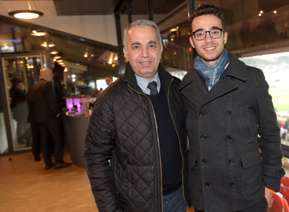 9. Denis Djorkaeff (Mairie de Decines) et David