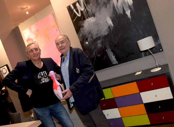 14. Philippe Savelli (Agence Sportive) et Christian Jaume, producteur de spectacle