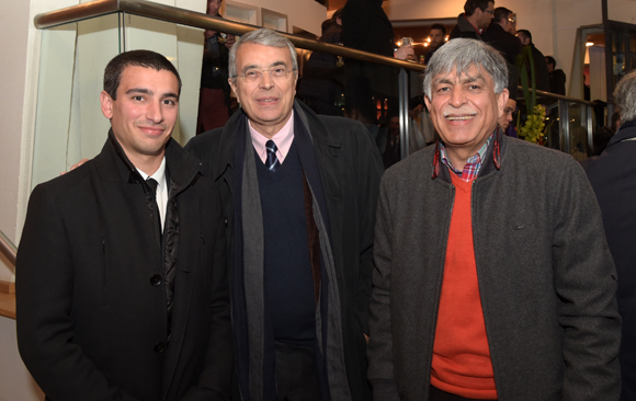 14. Yann Cucherat, adjoint aux sports, Jean-Jack Queyranne, président du Conseil Régional et Manan Atchkezai, président de la SFIP
