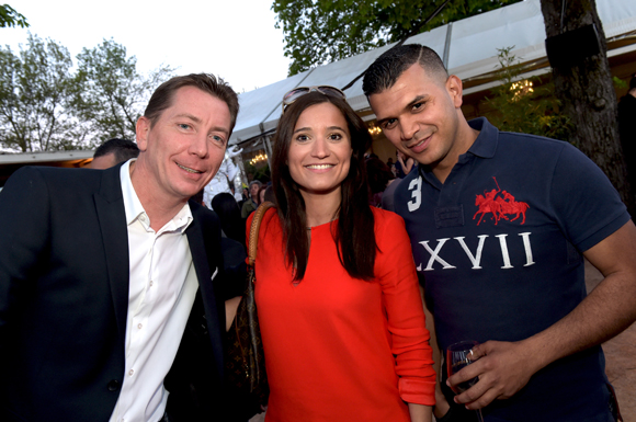 14. Jean-Pierre Cabusel (Le Boudoir), Audrey Scarbotte (Ellevents) et le DJ Nageh