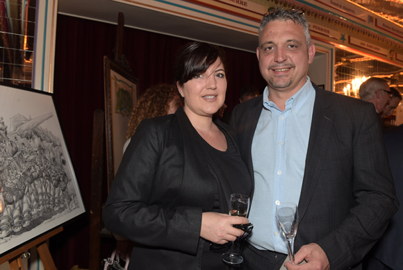 16. Frédéric Cote et son épouse Nathalie (Au Colombier)