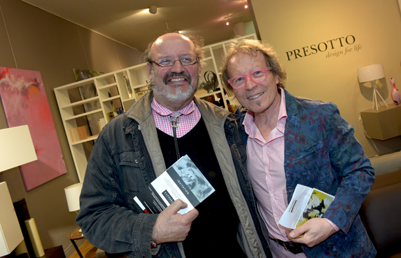 18. Le tapissier décorateur Xavier Reynier et l’artiste peintre Dominique Grégoire