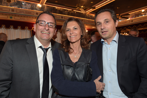 18. Richard Castronovo (Gauduel), Nathalie Cot et son frère Jean-Pierre (Meubles Cot)