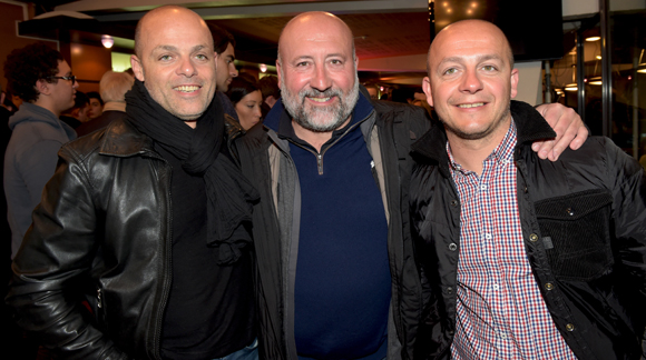 21. William Belilty (Restaurant Mamamia), Jean-Luc Remilly (Setreal) et Alex Belilty (Mama Mia)