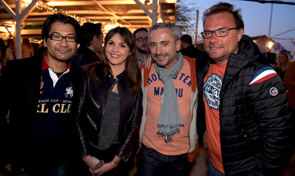 21. Le photographe Michel Duong (Repérage Shopping), Anaïs Lezin (Agence Proxi’com), Patrick di Folco (Optimi’z) et Pierre-Yves Gas (Agence Proxi’com)