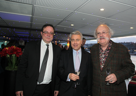 2. Philippe Maisonneuve, directeur du CM Maréchal Lyautey, Jacques Leval, président du CA et Jean-Pierre Bessard