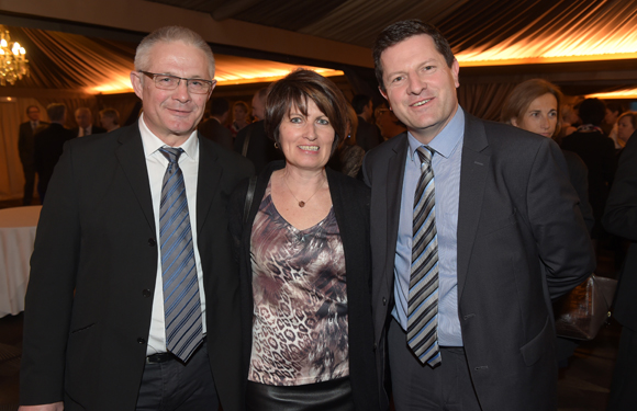 25. Michel Moisan (Orange), son épouse Christine (Thimonnier) et Thierry Guinard (Kéolis)