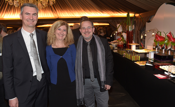 26. Christophe Authier (Thimonnier), son épouse Nathalie (Iserpa) et Philippe Ducugnon (Thimonnier)